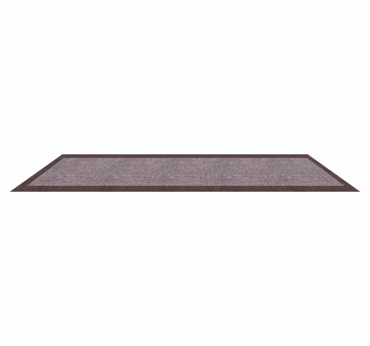Simple design with frame modern rug - TenStickers