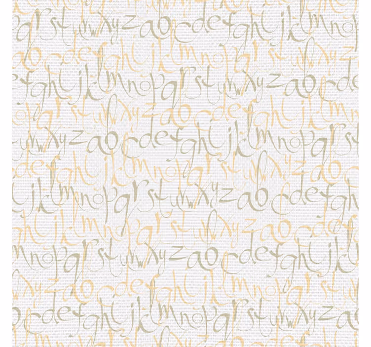 Urban vintage letters text wallpaper - TenStickers