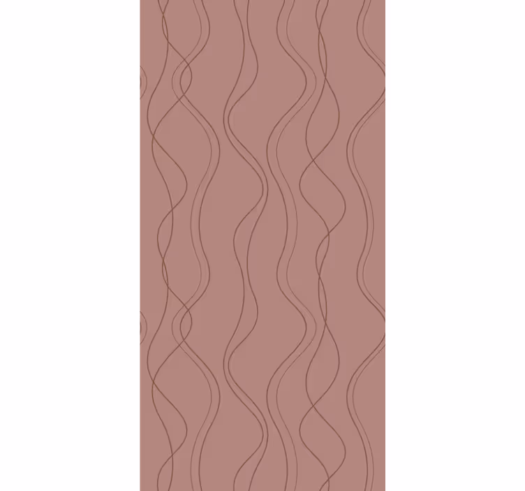 Flowing line patterns abstract wallpaper - TenStickers