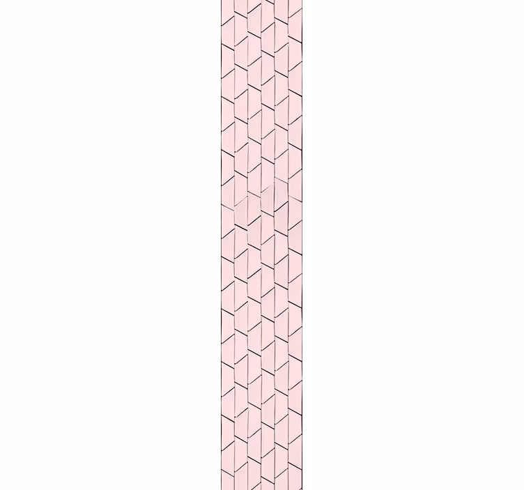 Pink wallpaper with textured design - TenStickers