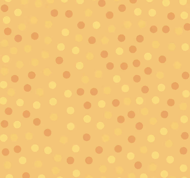 Sunny Dot Pattern wallpaper polka dots - TenStickers