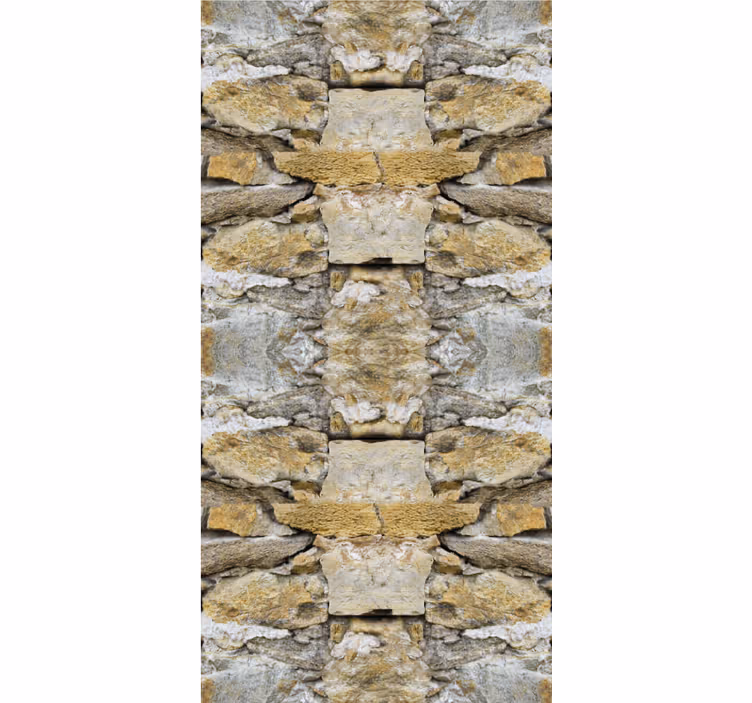 Realistic image stone wallpaper - TenStickers