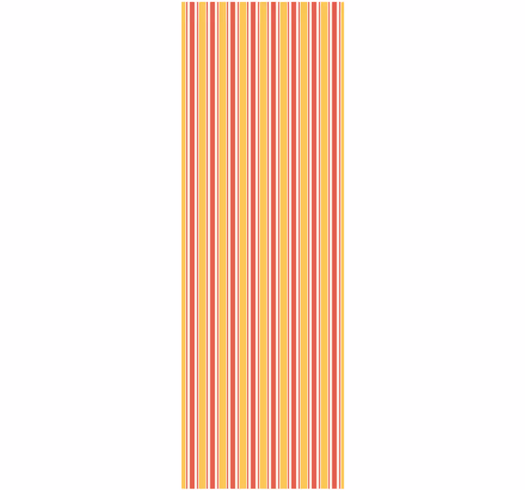 Elegant warm motif vertical stripes wallpaper - TenStickers