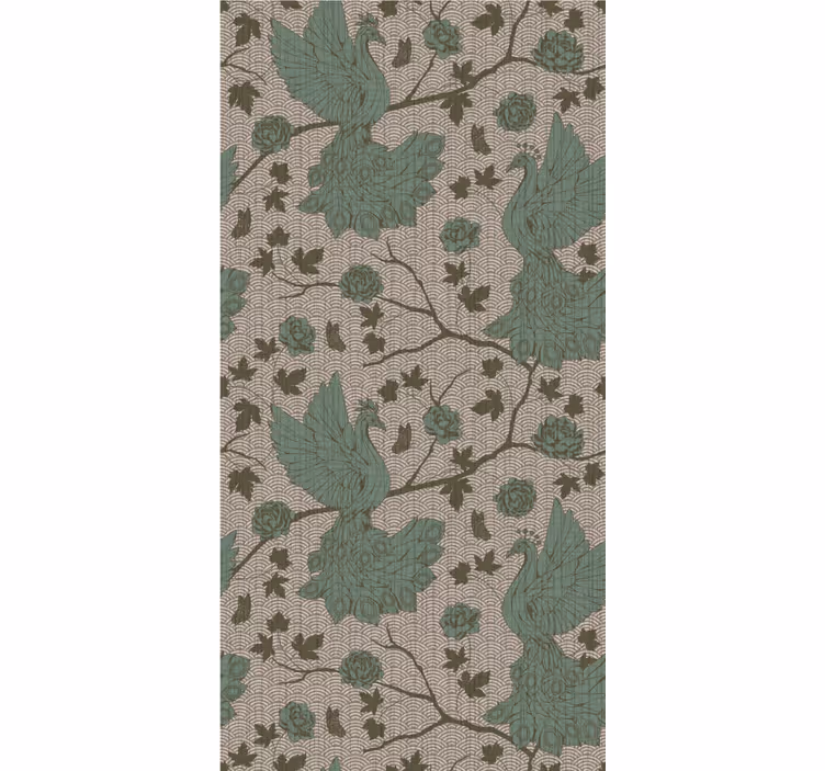 Birds on Branches animal wallpaper - TenStickers
