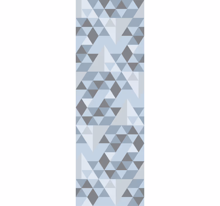 Geometric gradient triangle wallpaper - TenStickers