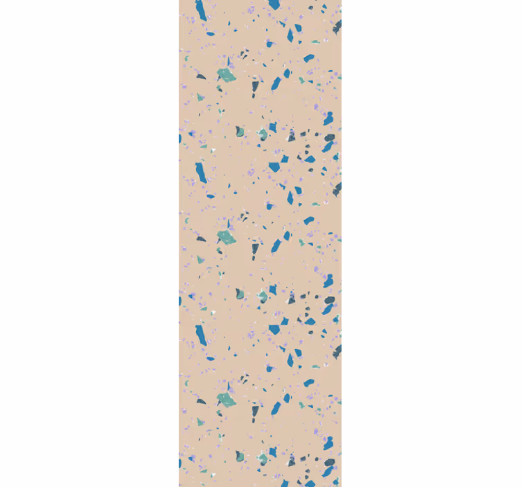 Abstract terrazzo pattern textured wallpaper - TenStickers