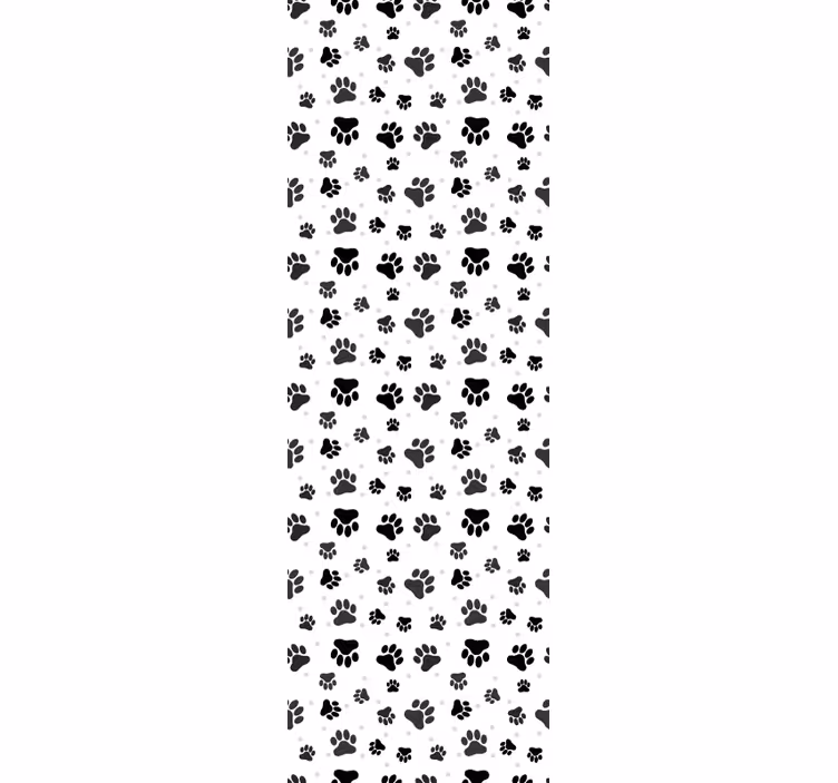 Paw Prints animal wallpaper - TenStickers