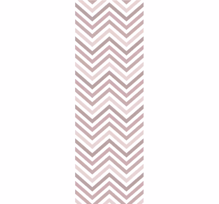 Chevron zigzag forms horizontal stripes wallpaper - TenStickers