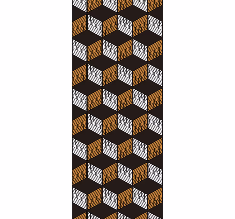 Cubic Illusion Art 3D wallpaper - TenStickers