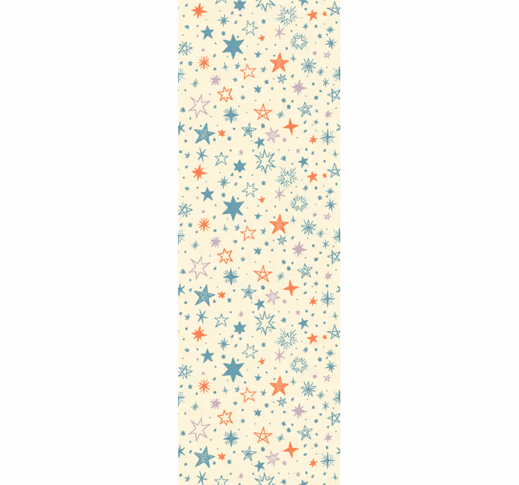 Colorful Star Decorations nursery wallpaper - TenStickers