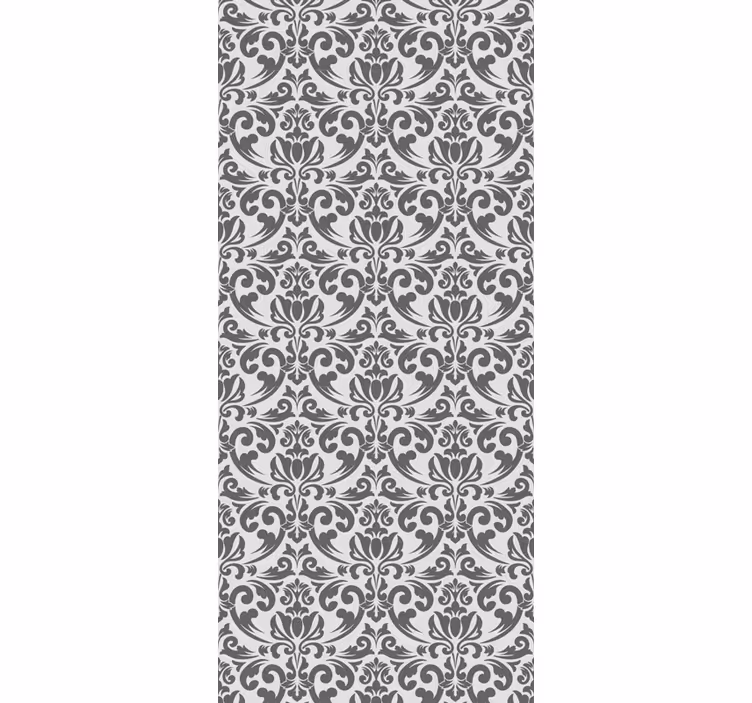 Floral wallpaper elegant floral accent - TenStickers