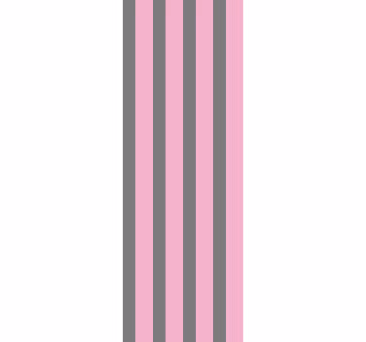 Stripes in Pink striped wallpaper - TenStickers