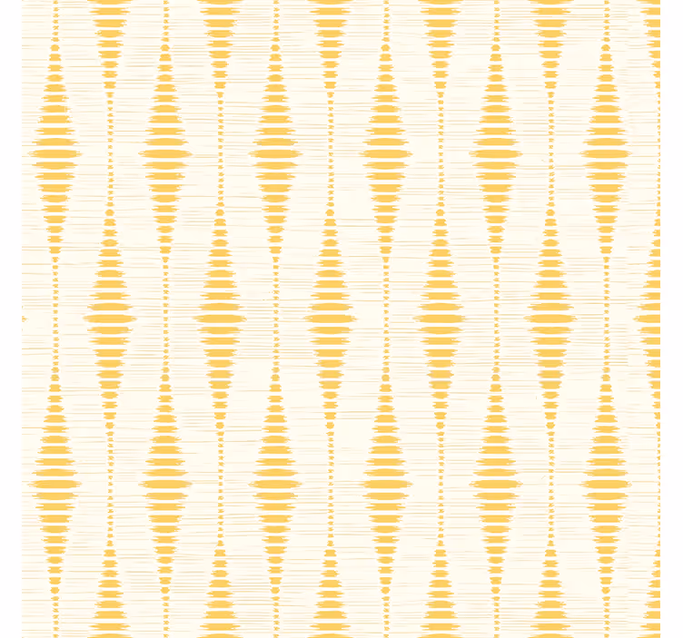 Yellow rabaul ikat wallpaper - TenStickers