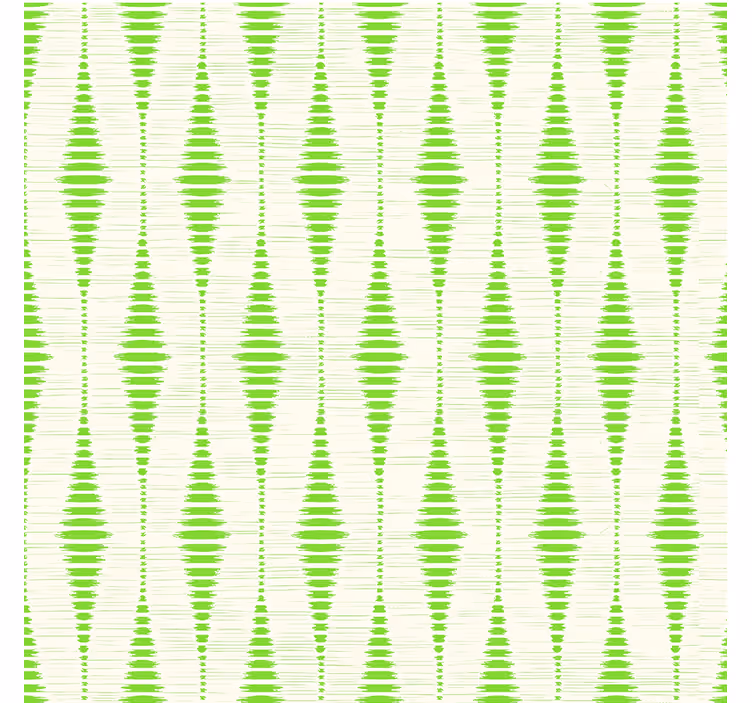 Green rabaul ikat wallpaper - TenStickers