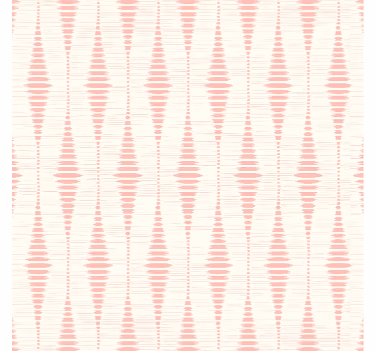 pastel pink rabaul ikat wallpaper - TenStickers