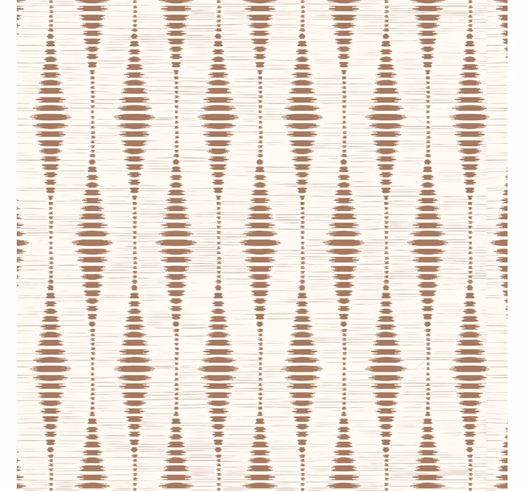 Mocha Mousse rabaul ikat wallpaper - TenStickers