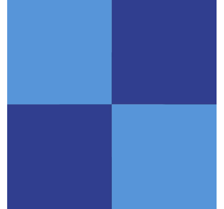 Dark and blue motif tile wallpaper - TenStickers