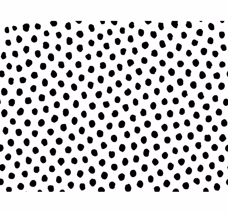 Black and white Dalmata dog wallpaper - TenStickers