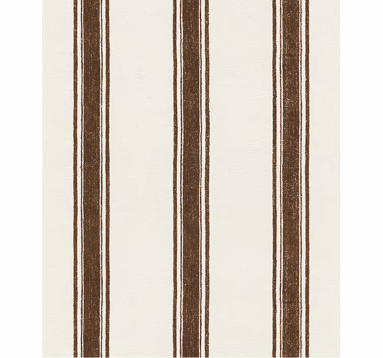 Wallpaper vertical lines in brown - TenStickers