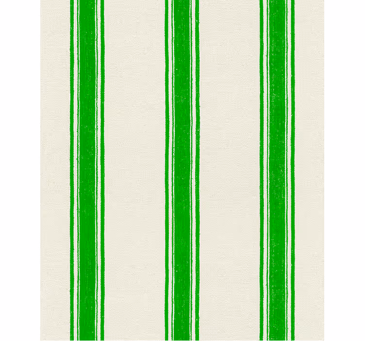 Vertical lines green wallpaper - TenStickers