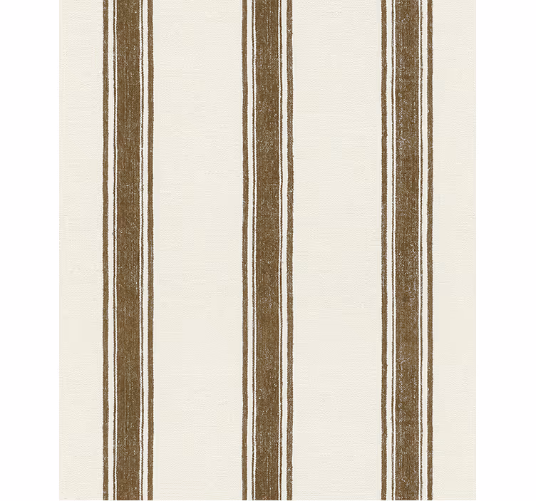 Wallpaper vertical lines mocha - TenStickers