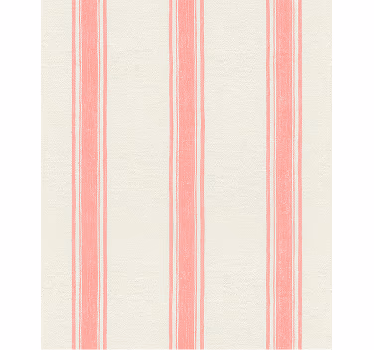 Wallpaper vertical lines in pastel pink - TenStickers