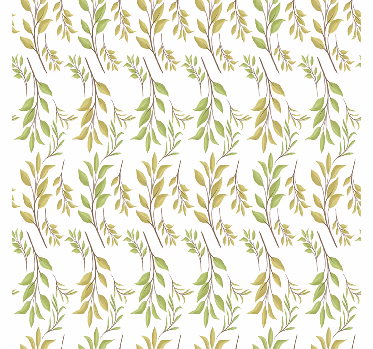 Nature wallpaper lush green design - TenStickers