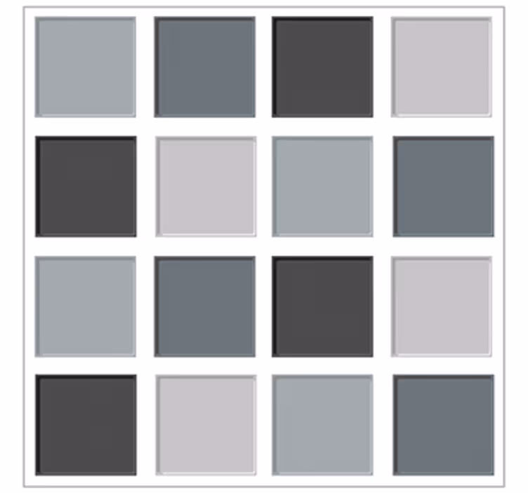 Living room wallpaper in grey shades - TenStickers