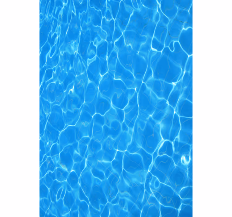 Living room wallpaper blue water texture - TenStickers