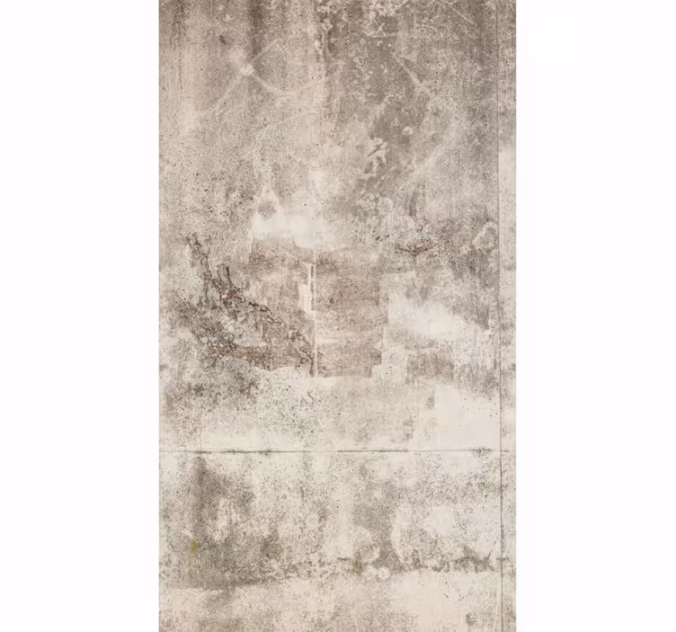 Living room wallpaper weathered plaster finish - TenStickers