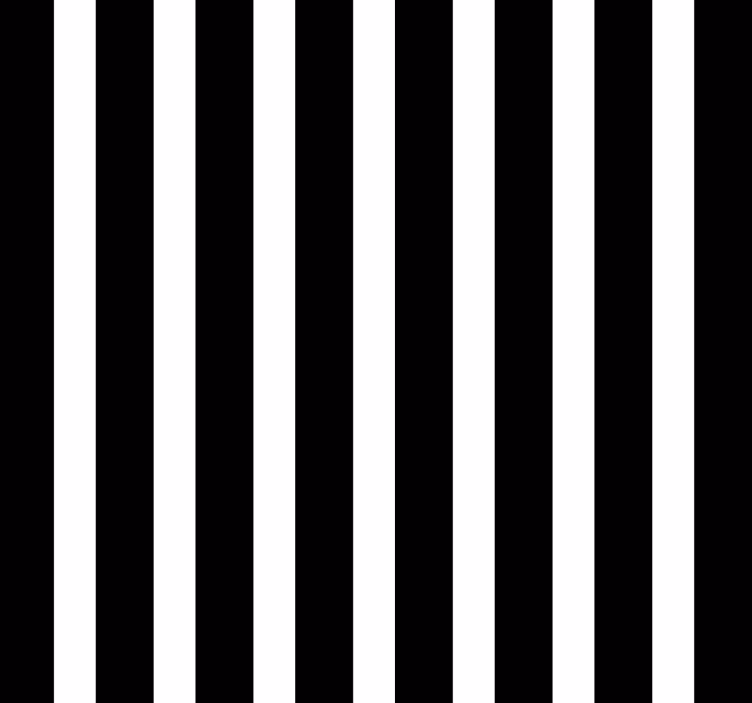 Living room wallpaper monocolor vertical stripes - TenStickers