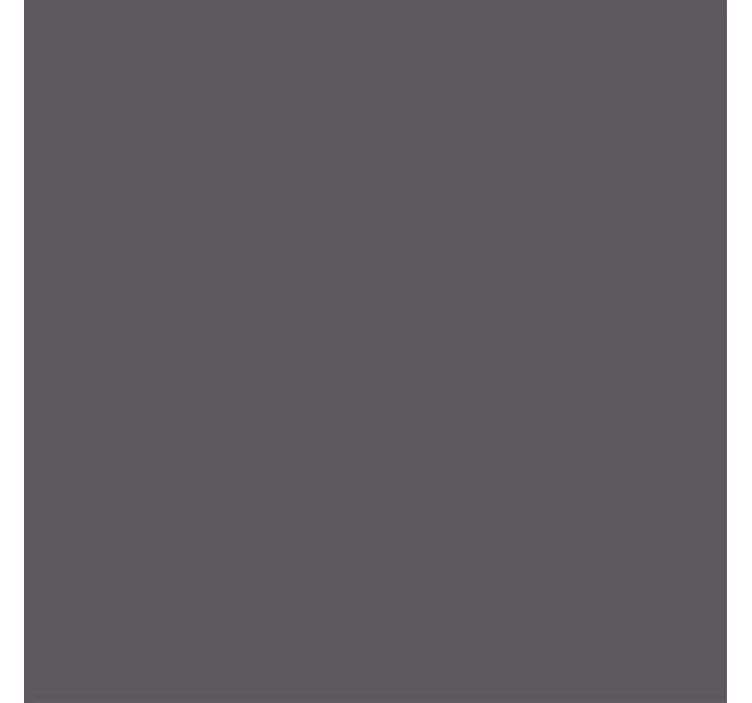 Bedroom wallpaper in dark simple grey - TenStickers