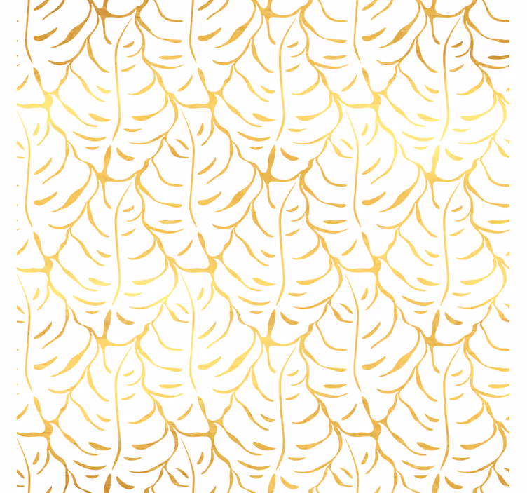 Graceful tropical leaves bedroom wallpaper - TenStickers