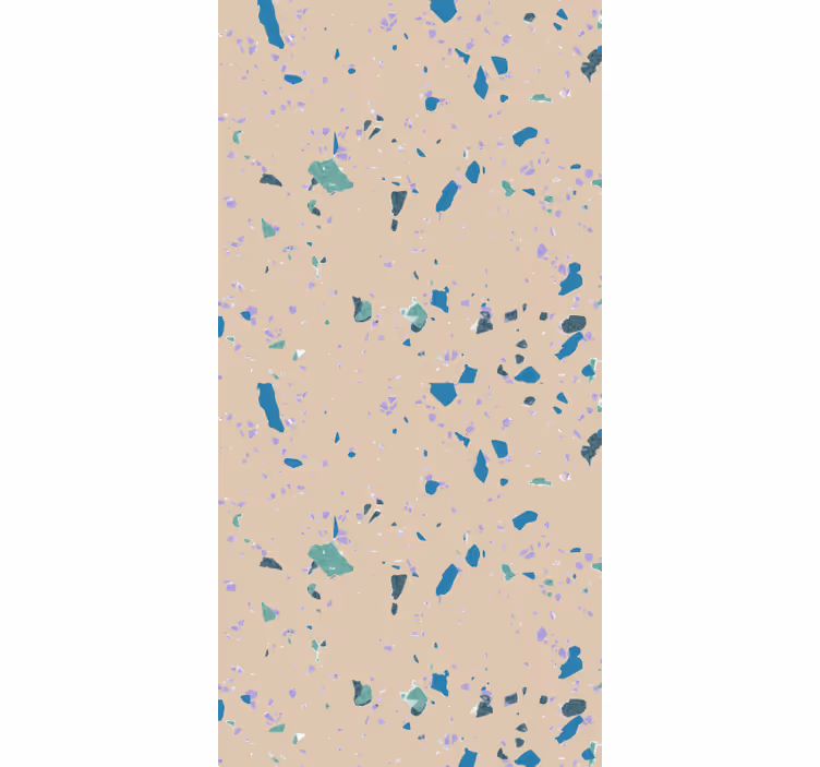 Bedroom wallpaper abstract geometric design - TenStickers