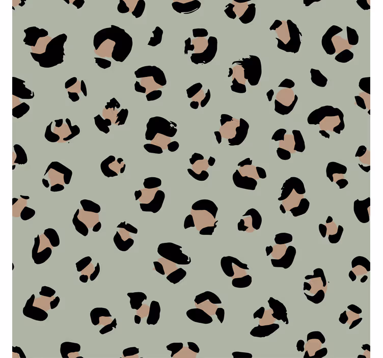 Animal wallpaper watercolor leopard print design - TenStickers