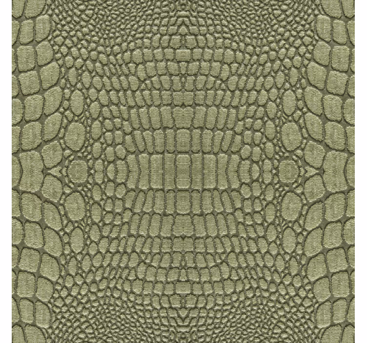 Animal wallpaper crocodile leather pattern - TenStickers