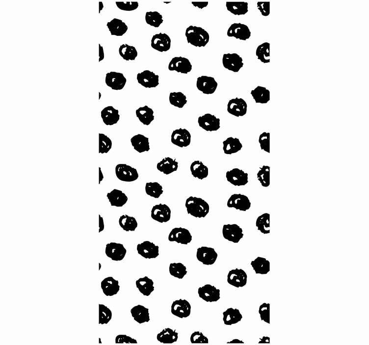 Animal wallpaper spotted abstract design - TenStickers
