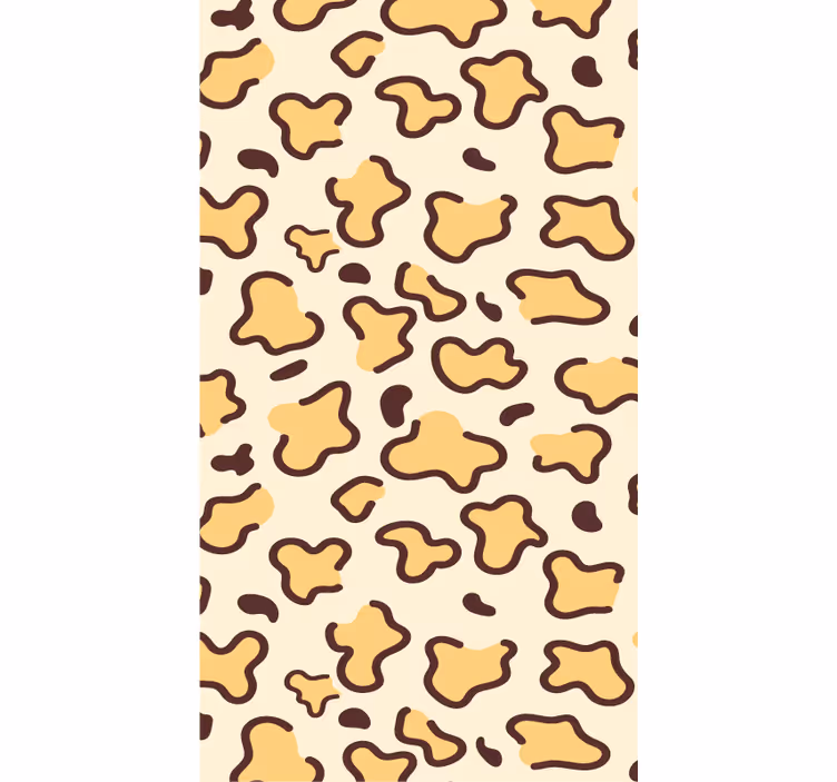 Animal wallpaper featuring large leopard patterns - TenStickers