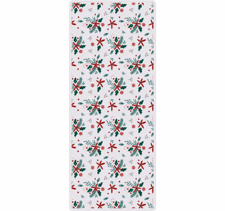 Christmas wallpaper with beautiful christmas design - TenStickers