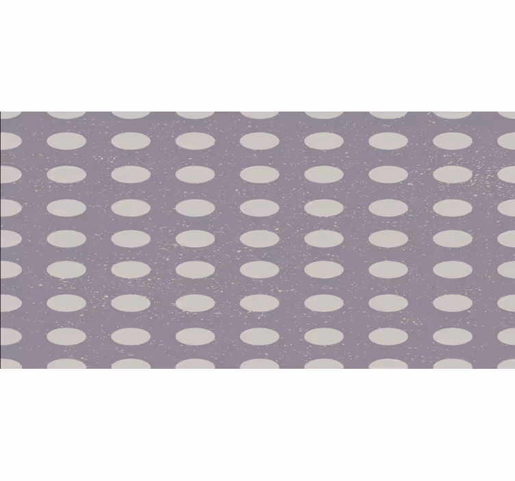 Dining room wallpaper minimalist polka dot design - TenStickers