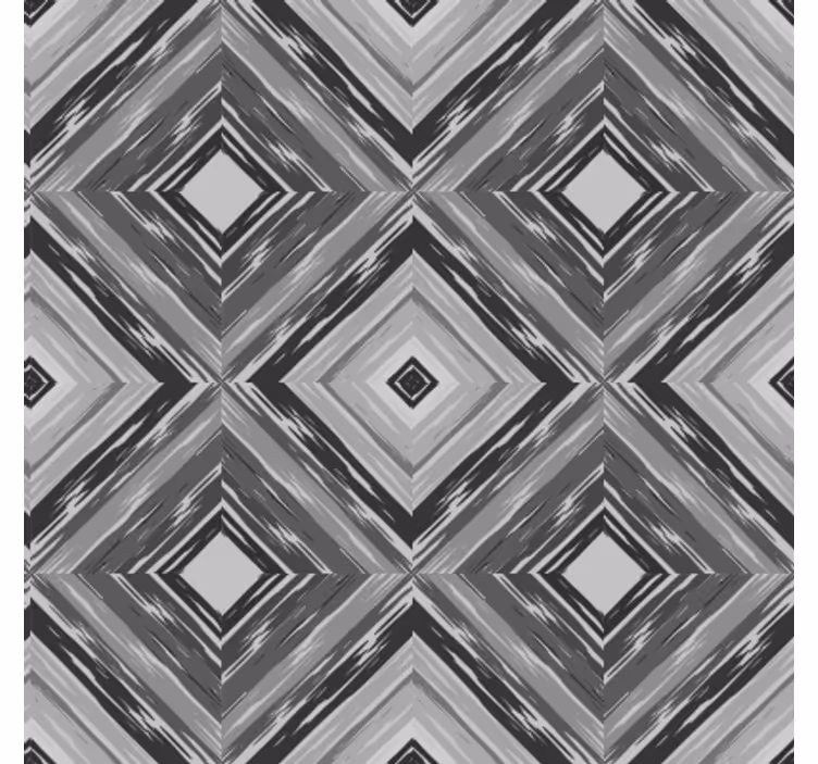 Geometric wallpaper diamond illusion - TenStickers