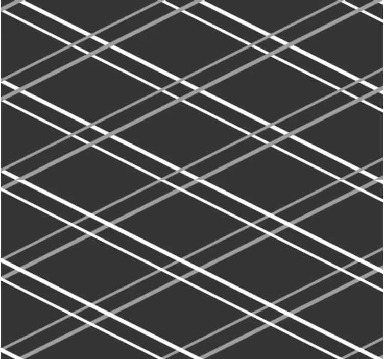 Geometric wallpaper with geometric line patterns - TenStickers
