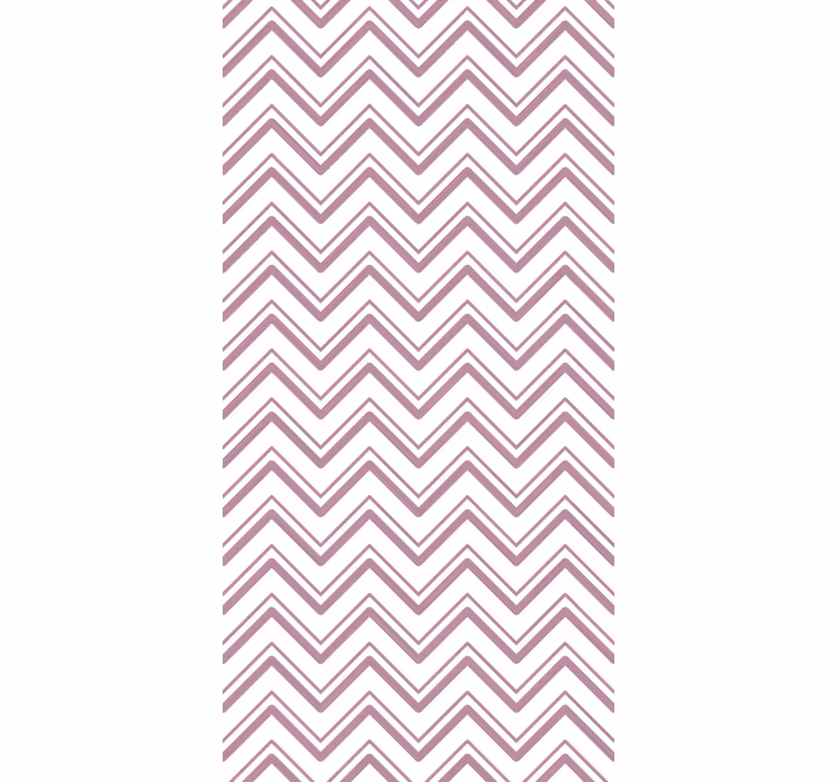 Geometric wallpaper chevron zigzag pattern - TenStickers