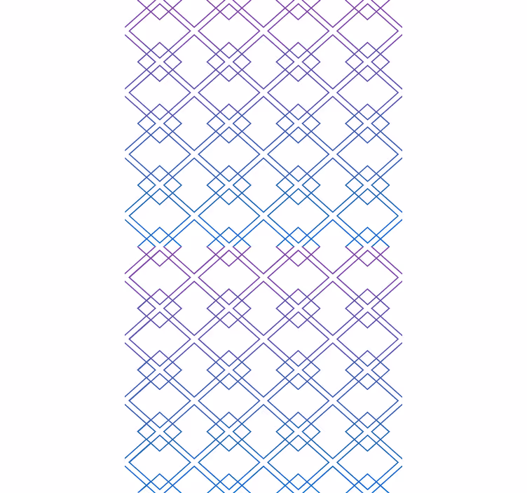 Geometric wallpaper diamonds and lines - TenStickers