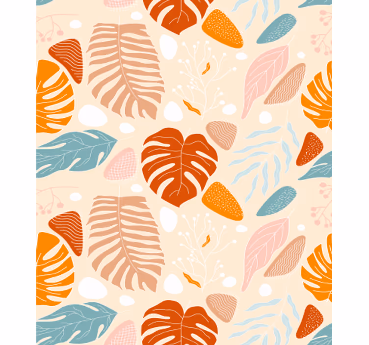 Nature wallpaper colourful foliage - TenStickers