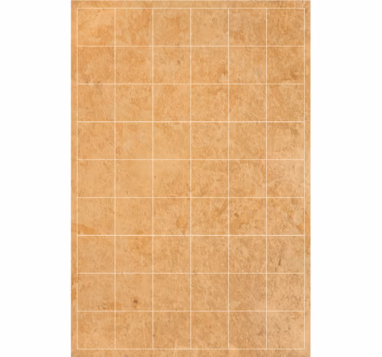 Tile wallpaper light beige squares - TenStickers