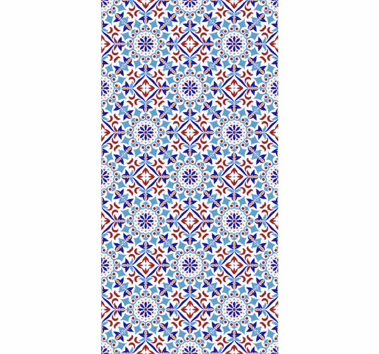 Tile wallpaper with ceramic design - TenStickers