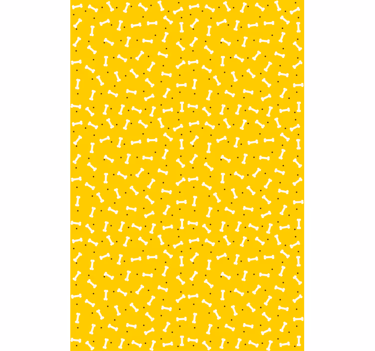 Kids wallpaper playful bone design - TenStickers