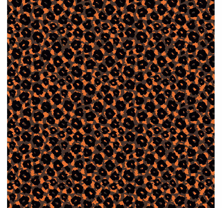 Kids wallpaper leopard pattern - TenStickers