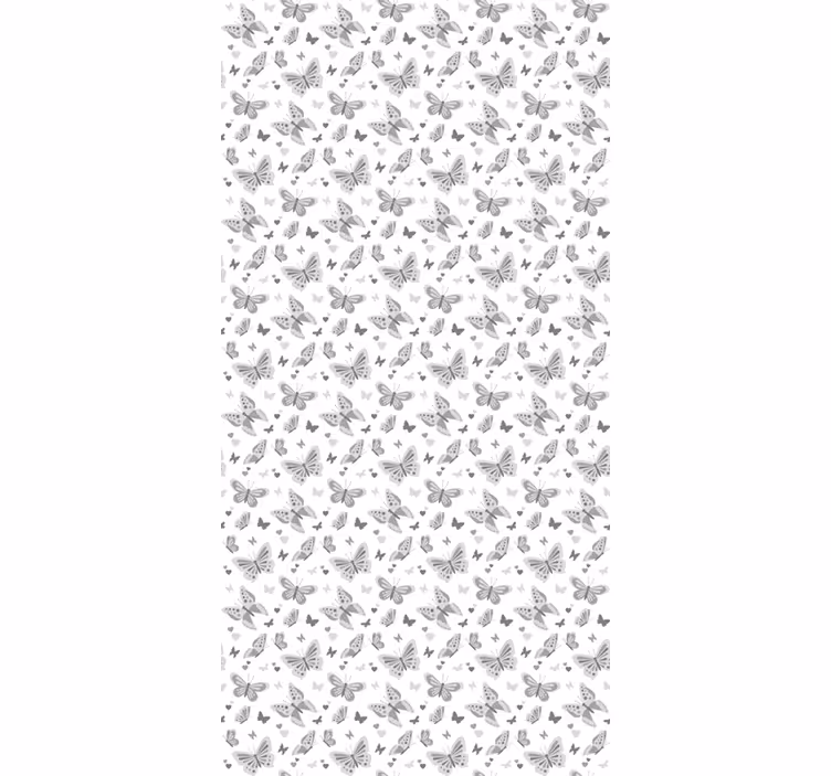 Flying butterfly wallpaper - TenStickers